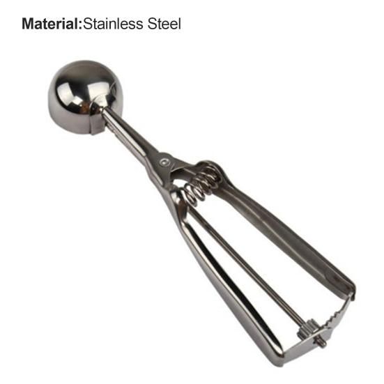 Scoop Attractive Bright Stainless Steel Ice Cream Spoon