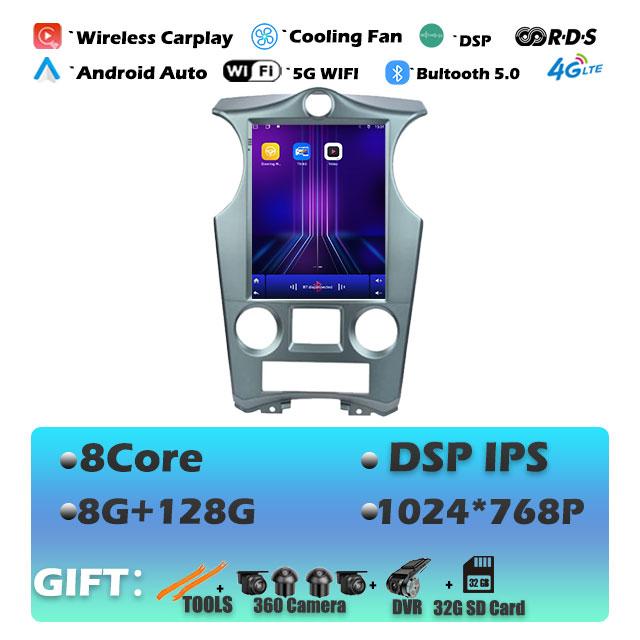 IPS 9.7'' 1024*768P For Kia Carens2006-2012 Android 14 Car Radio Multimedia Video Player Navigaion Head Unit Stereo Audio