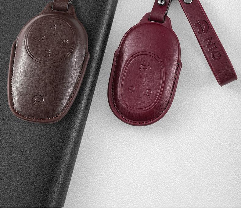 NIO ES6 Kartenetui: Echtlederbeutel für 25 Modelle (ET5T/ET5/EC6/ES8/ET7/ES7/EC7)