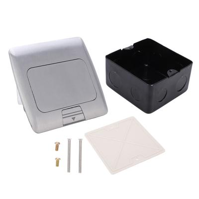 Prese da Pavimento Impermeabili Buona Tenuta Incassate Sicure Pratiche Argentate Mezzo Arco a Molla Prese da Pavimento