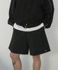 Eichipipiwai (Men) Logo Point Nylon Shorts - Black