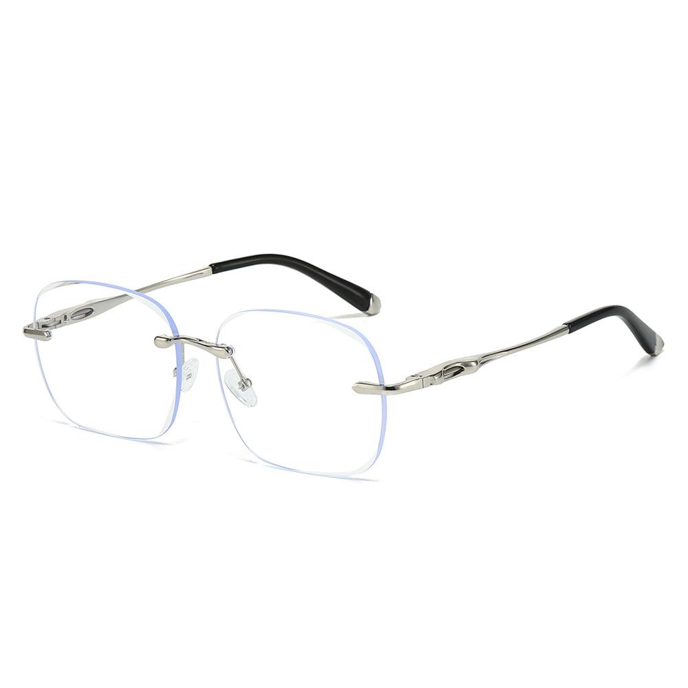 New Retro Frameless Gradient Oval Women Sunglasses Personality Luxury High Quality Design Men Trendy Casual Glasses UV400
