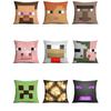 Minecraft Sofa Pillowcase Cushion Cover Home Decoration Steve Creeper Cartoon