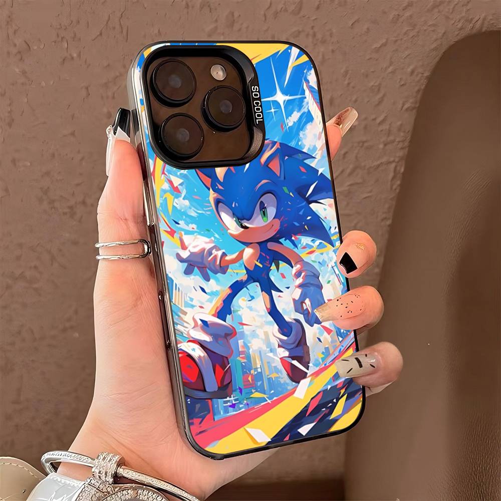 Supersonic Capability S-SonicS Movie Phone Case For IPhone 17 16 Plus Pro Max 15 14 13 12 11 Matte Colorful Covers