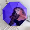 Elegant Fashion Portrait Automatic Umbrella - Suitable Travel Outdoor Portable Umbrella Birthday Gift Daily Essentials