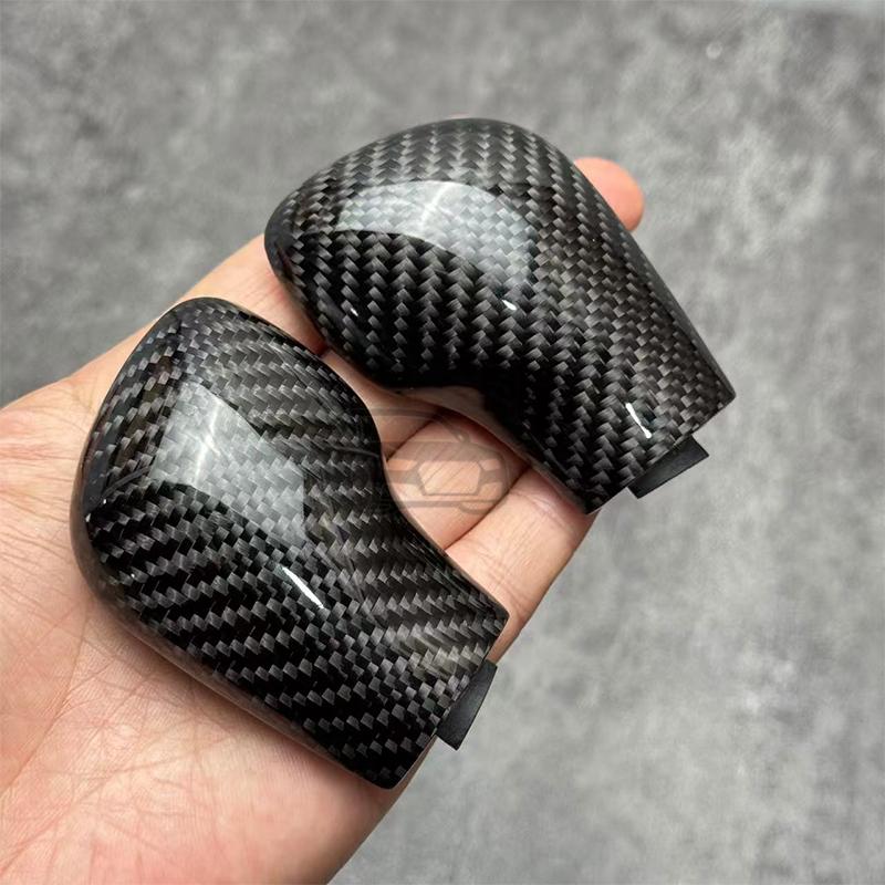 Suitable for Volkswagen Golf 6 7 R GTI Passat B7 B8 CC R20 Jetta MK6 GLI Chrome Matte, with Leather Shift Knob and Gear Side Cov