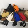 2025 New Chest Bag Pure Color Casual Trendy One-shoulder Cross-shoulder Backpack Men's Women's Mobile Phones Change Keys