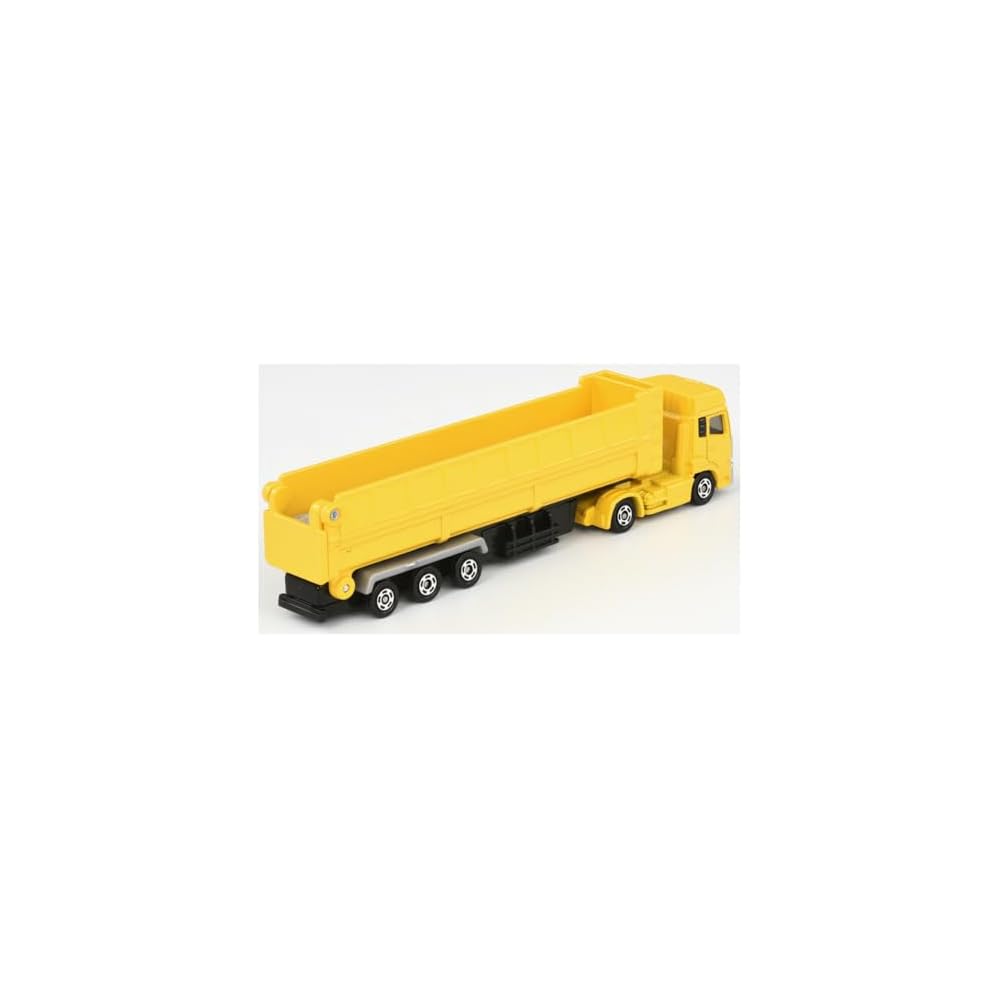 Takara Tomy Tomica Long Type No.147 UD Trucks Quon Trailer Dump Miniature Toy Car for Ages 3 and Up