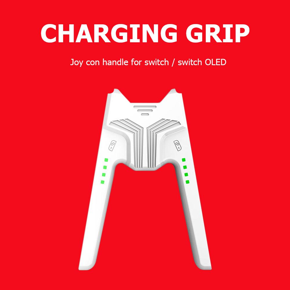 Mâner pentru dock de încărcare pentru mini joc cu port tip C suport pentru încărcător USB C pentru Nintendo Switch Joy Con Maner Joycon încărcător controler