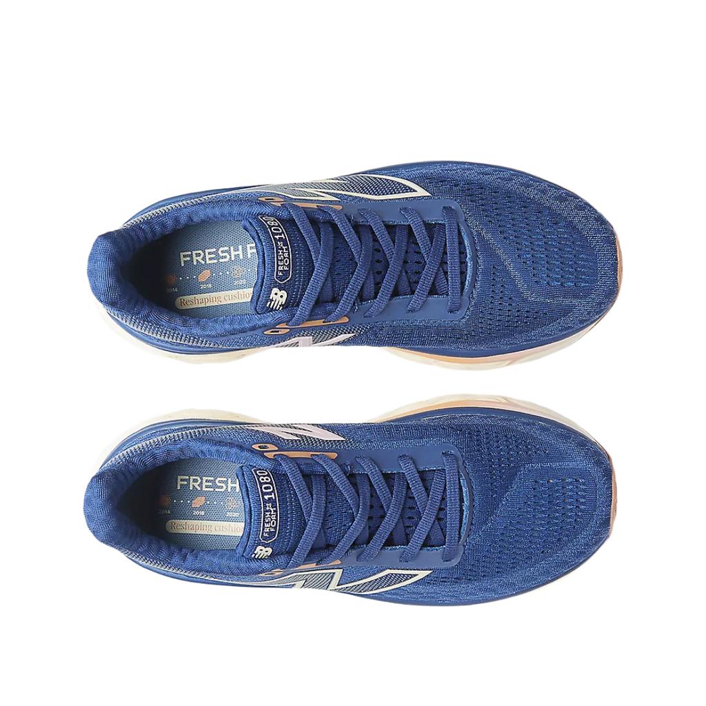 New Balance Fresh Foam X 1080v14 Inkwell Copper Women Sneakers Blue Calcium W1080N14