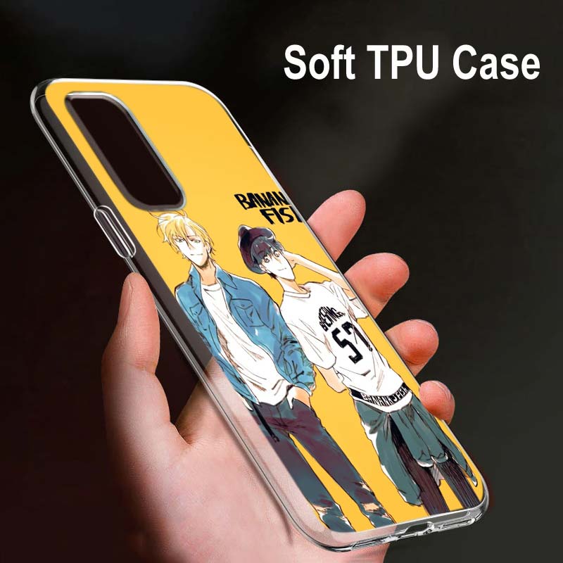 

Банановая рыба с рисунком для OPPO Reno7 SE 6 5 ZF 4G 5G Find X2 X3 Neo Lite Pro Plus, прозрачный мягкий чехол для телефона OPPO Reno7 5G