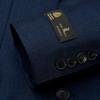 Baoxiniao Men's Business Plaid Wool Suit Jacket EBB243061U