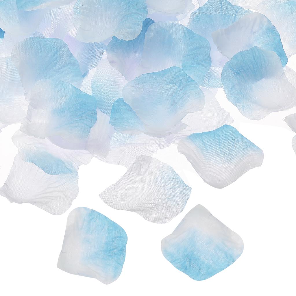 1000Pcs Artificial Rose Petals Fake Flowers Silk Petal Decoration Supplies for Romantic Night Wedding Party Event Decor