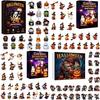 Seasonal Wall Decorations Halloween Advent Calendar 2026, 24 Days Surprise Countdown with Decorative Holiday Accents Acrylic Ornaments for Party