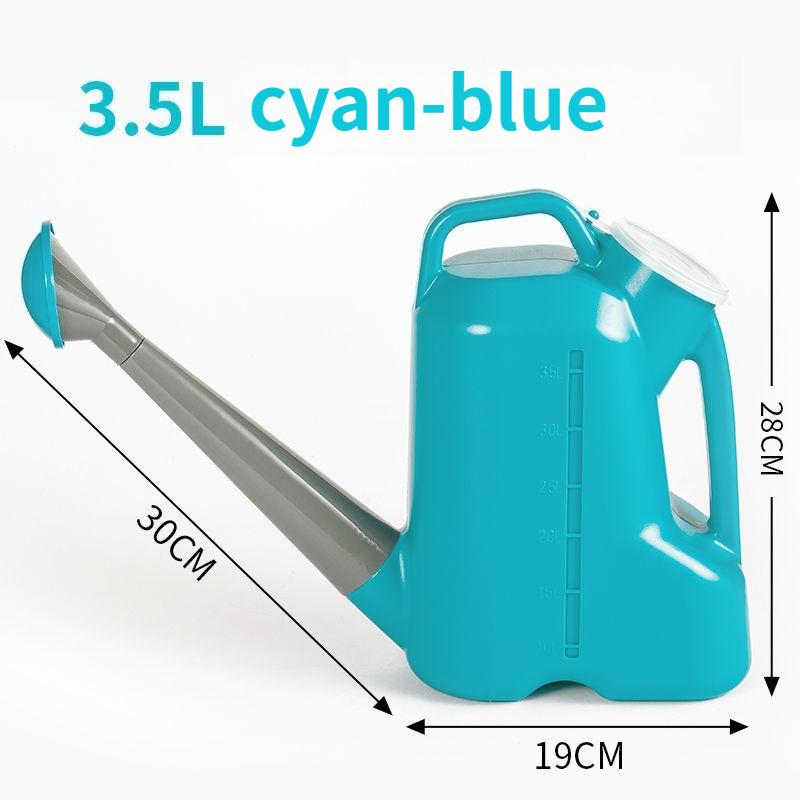 Large Thiened 5L Plastic Long Mouth Watering Can Gardening Household Flower Sprang Hose Garden Tool Flower Bed Sprayer