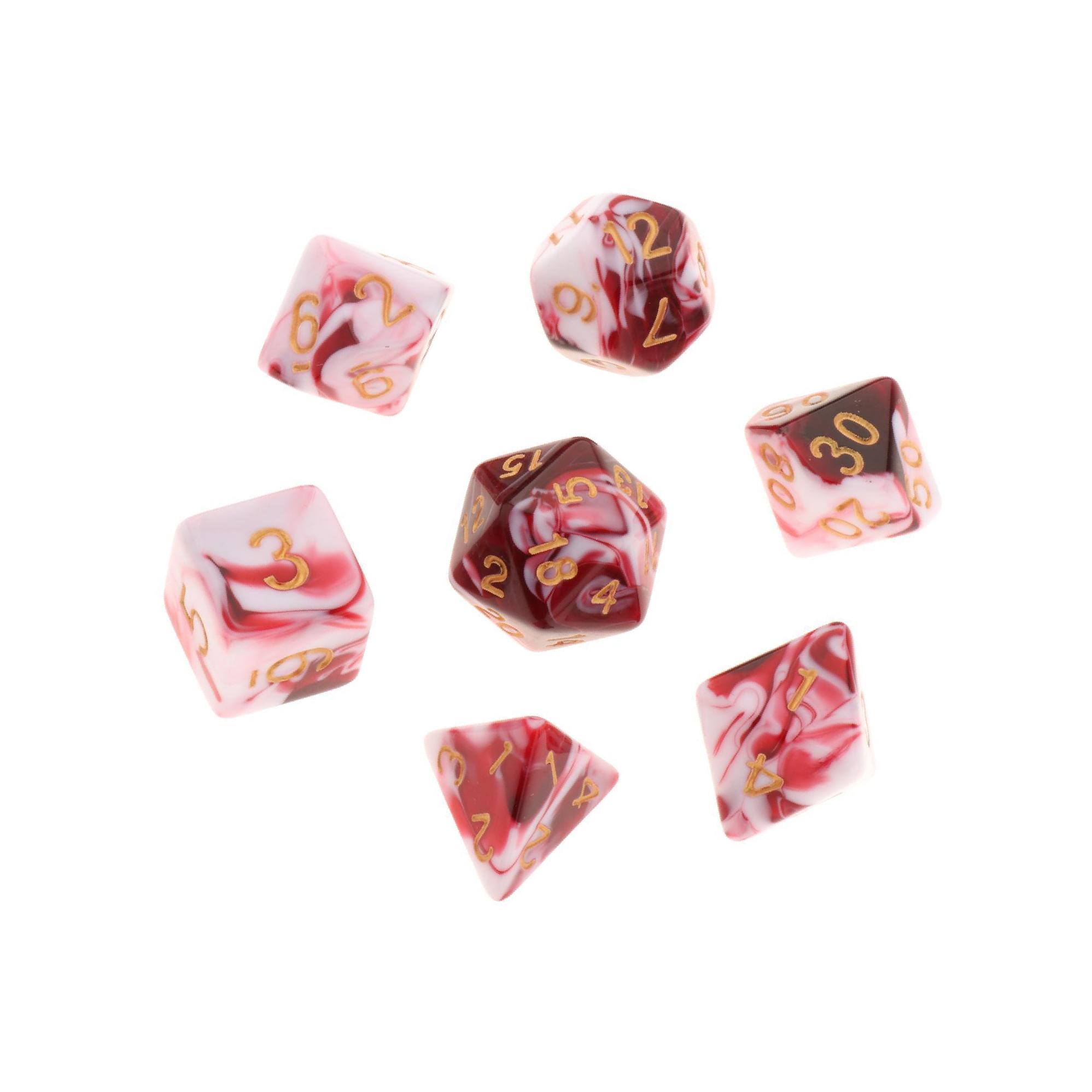 

Stylish Polyhedral Dice Board Game for Dnd Rpg Mtg Fun-Filled Entertainment