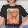 Disgusted Face Meme Doll Babe Graphic Print T Shirt Unisex Unisex Pure Cotton Tee Shirt Clothing