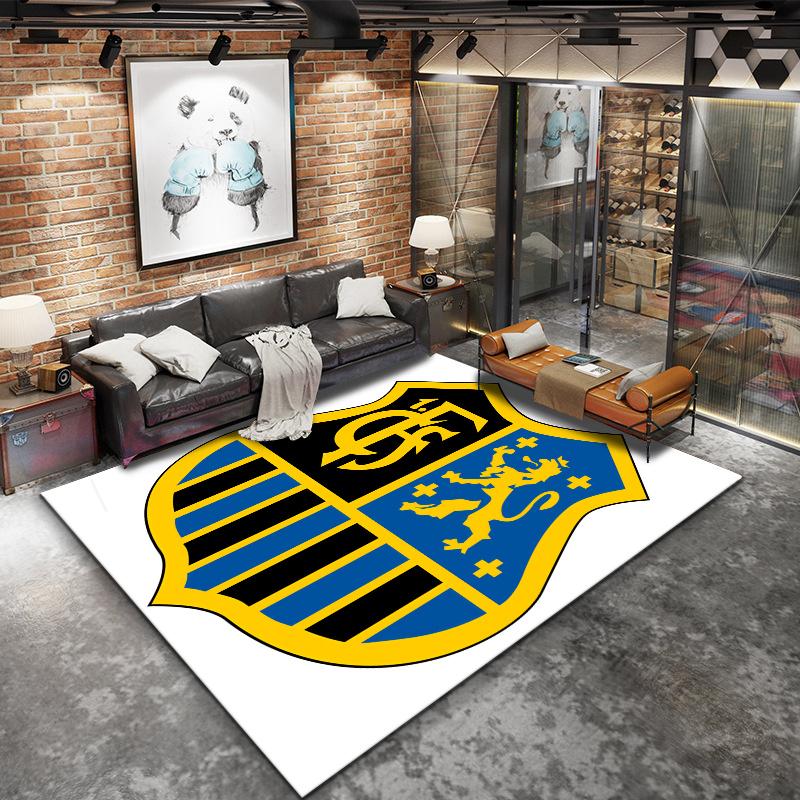 Fc Saarbrcken Carpet Rug for Living Room Bedroom Home Sofa Decoration,Kids play Nonslip Floor Mat