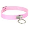 Anime Chainsaw Man Reze Cosplay Choker Collana in Ecopelle PU Rock Oscuro Punk Gotico Harajuku Catena per la Clavicola Gioiello Accessorio
