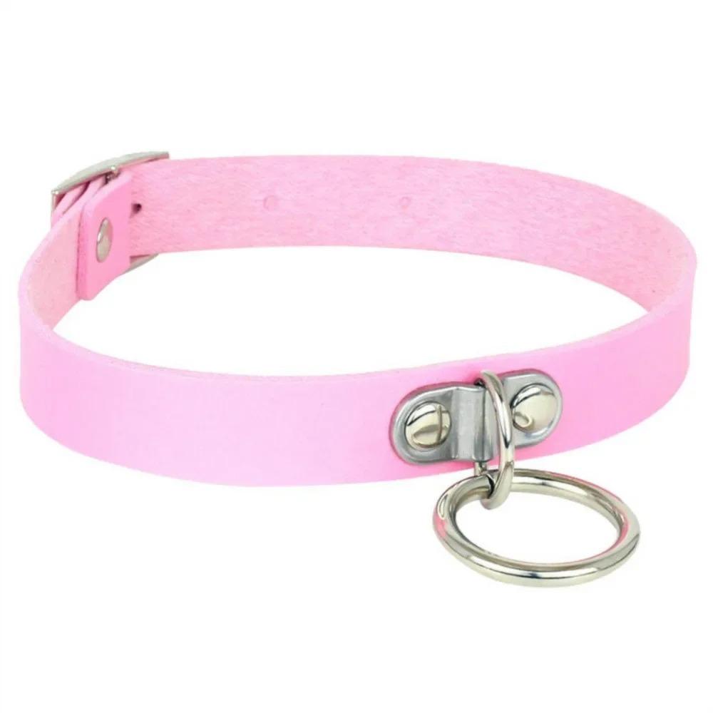 Anime Chainsaw Man Reze Cosplay Choker Tmavý Rock PU Kůže Náhrdelník Punk Gotický Harajuku Řetízek na klíční kost Příslušenství Šperky