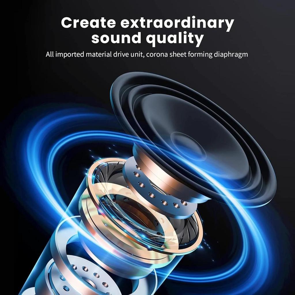 Wireless Headphone Bluetooth 5.3 Earphone HIFI Stereo Headset With Mic Noise Reduction Music Headband Headset