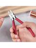 1PC 6-Inch Ultra Sharp And Powerful Side Cutting Diagonal Pliers, With A Long Flat Cutting Edge, Are