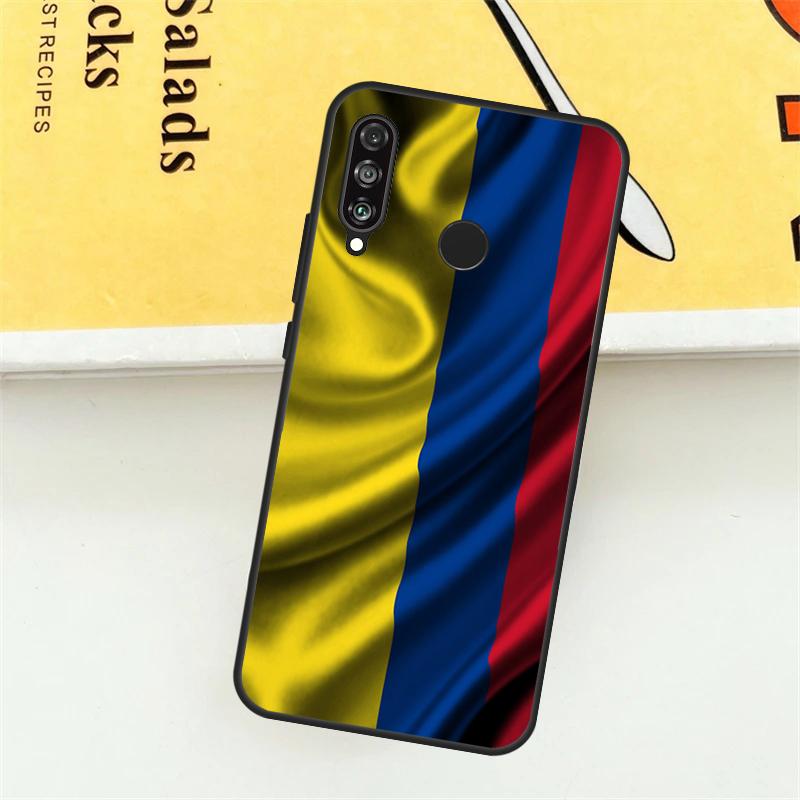 Colombia Flag For Huawei Nova 12i 7i 8i 11i Y73 Y72 Y61 Y91 Y90 Y70 Y60 9 10 SE 11 Pro P30 P40 Lite Case