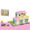 Multicolor Simulation Brick Houses Kit Plastic Assemble Toy  Educational Toy
