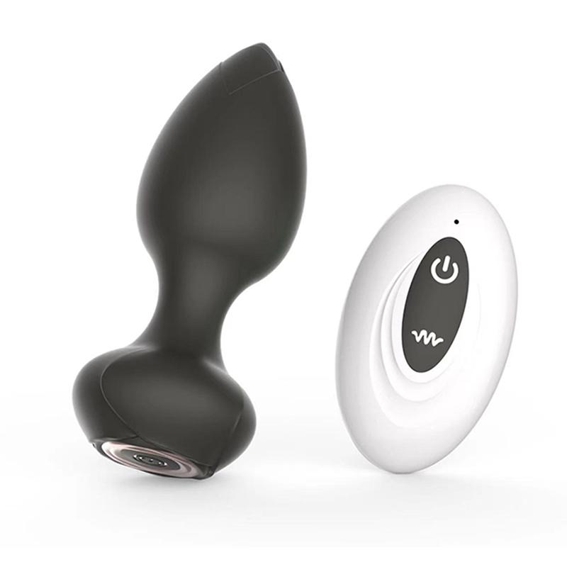 10 Vibration Modes Anal Butt Plug Vibrators Wireless Remote Controller Anal Plug Male Prostate Massage Adult Couple Sex Toys 18+