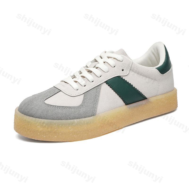 2026 Autumn New Niche Retro Design Men's Low Top Casual Shoes Fashi Trend Versatile Comfortable N Slip Lace Up Flat Sneakers