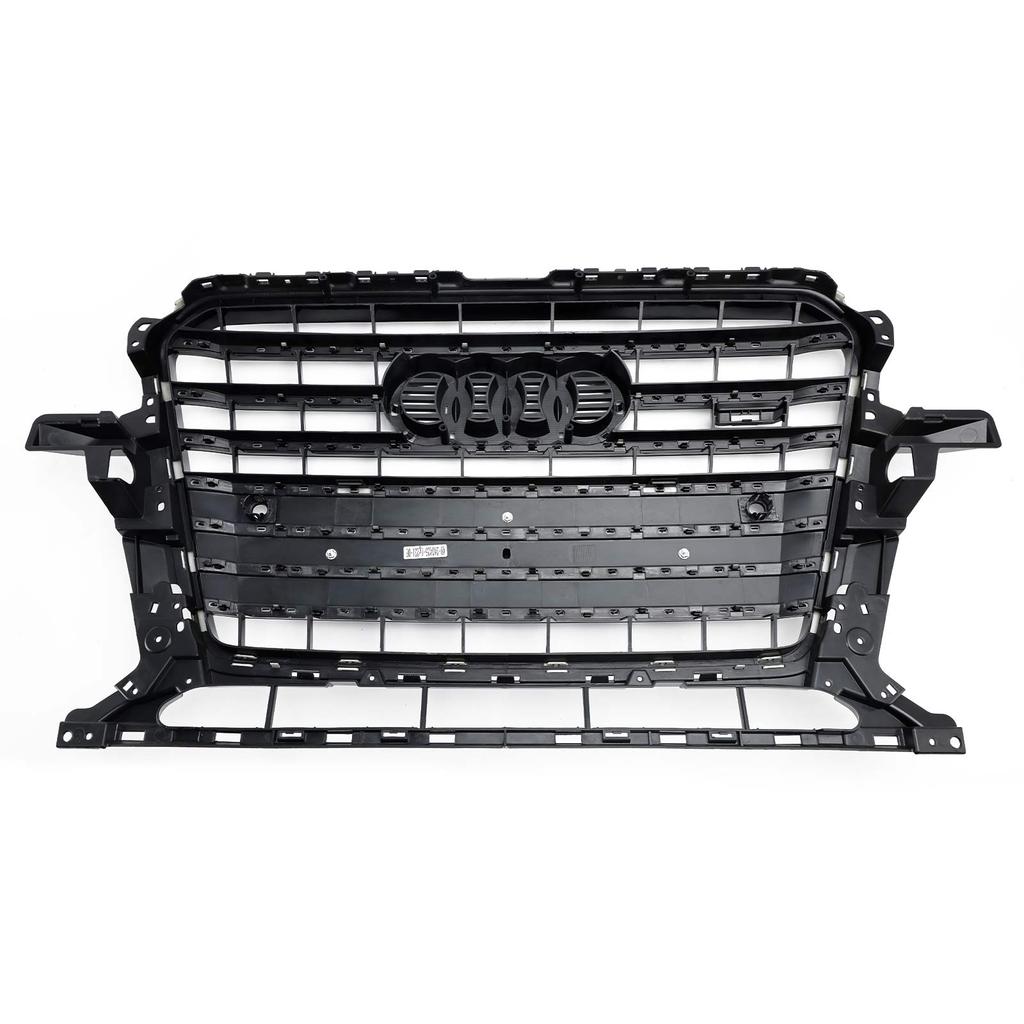 Black SQ5 Style Honeycomb Mesh Sport Hex Grill fit Q5 8R 2013-2017