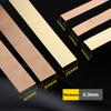 5m Spiegel Selbstklebend Flach Dekorativ Linien Streifen Edelstahl Gold Wandaufkleber Hintergrundwand Arbeitszimmer Deckenverkleidung Streifen