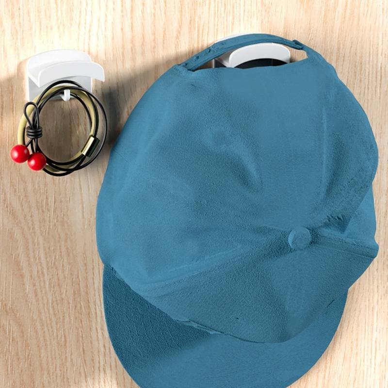 2Pcs Multifunctional Headphone Hook Holder Featuring Anti Slip Pad for Secure Hanging and Space Saving on Desks