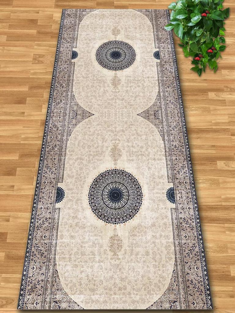 Luxus Böhmen Langer Flur Teppich Rutschfest Waschbar Läufer Teppiche Treppenhaus Teppich Europäischer Stil Gangteppich Anpassbar