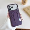 Apple 17 Pro Max Matte Magnetic Case with Invisible Stand and Card Holder for iPhone 16/15/14