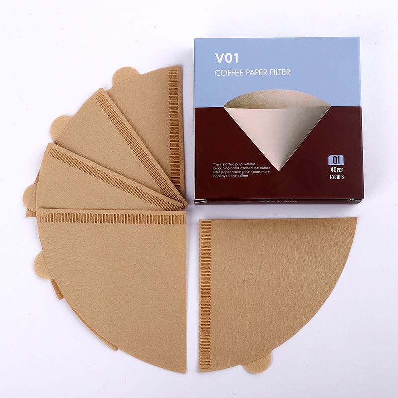 Conical Coffee Filter Paper for Pour-Over Brewing