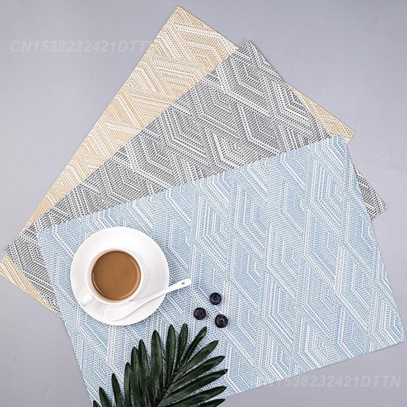 1шт западный коврик для еды простой и эстетически приятный 45x30см обеденный стол коврик — фото 5