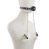 Mi Ji Double Peak Stimulation Nipple Clamps & Mouth Plug SM Toy