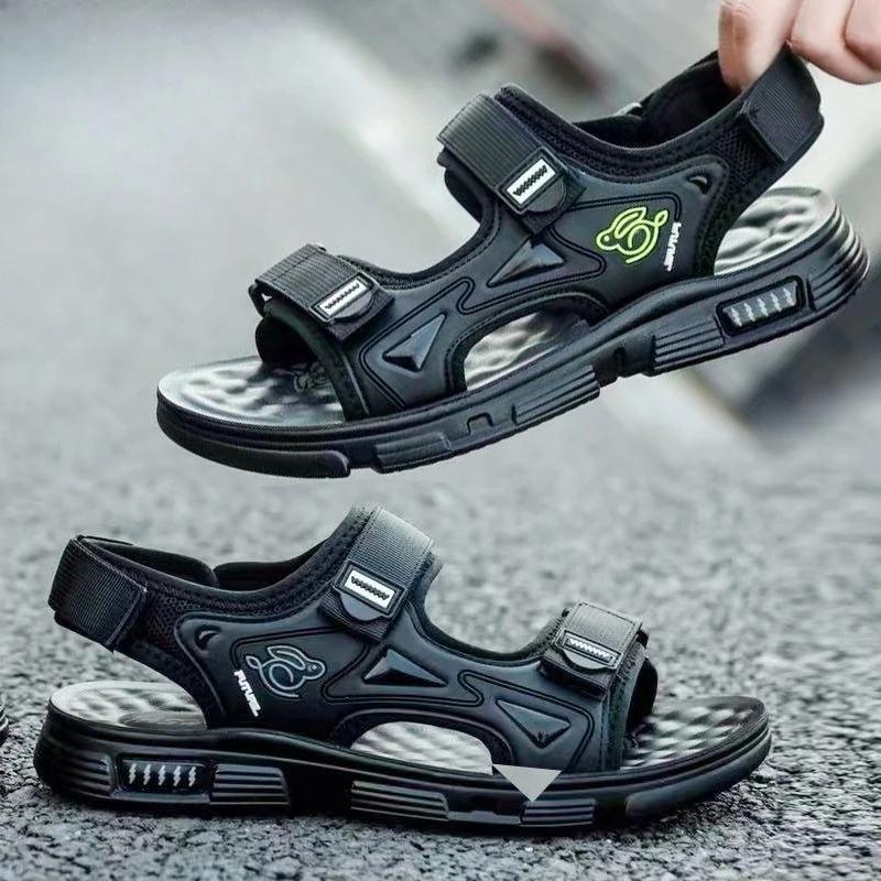 Fashion Beach Shoes for Men Running Sports New Fashion on Offer Trend 2025 Color Wholesale Pvc Stylish Comfortable 39 Buy Man Sandals