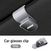 GFOU9 Fashion ABS Car Sun Visor Glasses Clip Eyeglasses Storage Holder For BMW M M3 M5 E46 E36 E34 F10 E90 F30 E60 F30 E53 E30 E92 E87