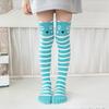 Kids Knee High Socks Cotton Cartoon Animal Striped Long Socks For Boys Girls Toddler School Trendy Comfortable 2-12 Years