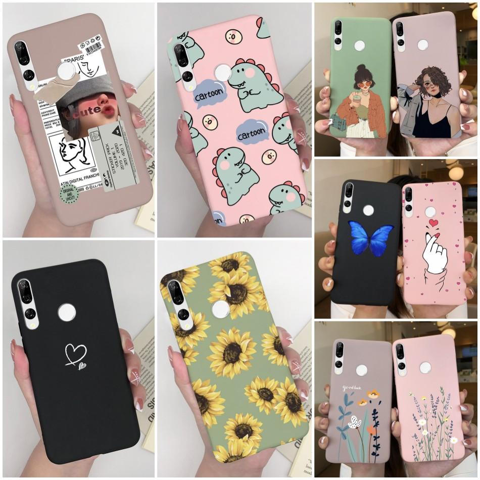 6.59" For Cover Huawei P Smart Z Case Huawei Y9 Prime 2019 STK-LX1 Shockproof Cases Silicone TPU Cute Printed Pattern Back Cover
