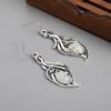 1 Pair Elegant Jewelry For Festivals And Special Occasions Silver Bohemian Opal Pendant Earrings Wedding Anniversary Accessories