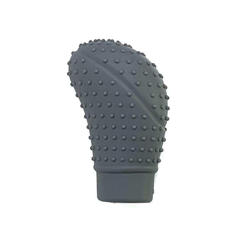 Universal Silicone Gear Shift & Handbrake Cover for Automatic and Manual Cars - Anti-slip, Wear-resistant темно-серого