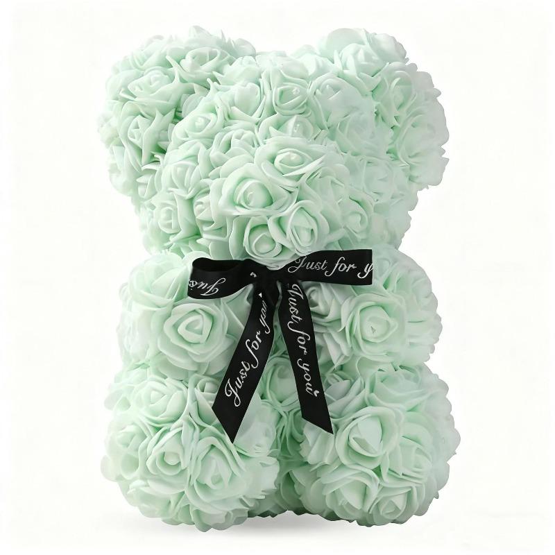 1 ST Kunstbloem Eeuwige Roos Teddybeer Moederdag Verjaardag Valentijnsdag Jubileum Cadeau Huisdecoratie