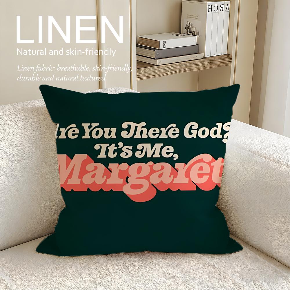 Drama Are You There God Its Me Margaret Cushion Cover Pillowcase Set Pcs x x Breathable Washable Sofa Cushion Cover