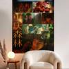 Chungking Express Film Dessin Animé Tapisserie Accrochage Mural Décoration Ménage Décoration Maison