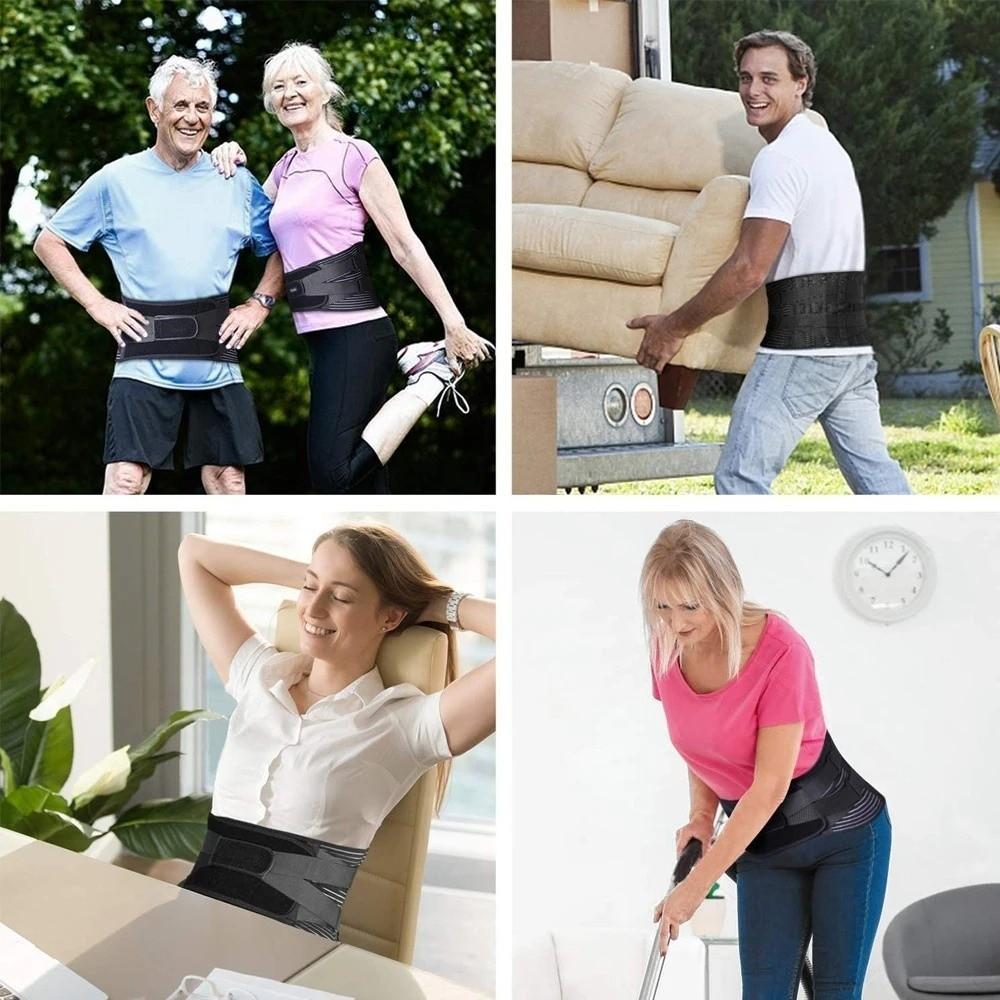 16-hole Mesh Breathable Waist Braces Anti-skid Waist Trainer Lumbar Support Belt Sports Protective