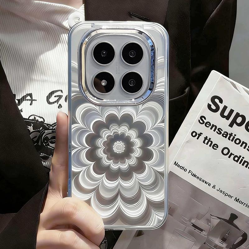 

Fashion Laser Flowers Case for Xiaomi Redmi Note 15 Pro 14 13 12 11 A5 A3 15C 14C 13C Poco X8 Pro X6 C65 C71 15T Case Cover Soft TPU Phone Back Cases Redmi Note 15 Pro+ белый