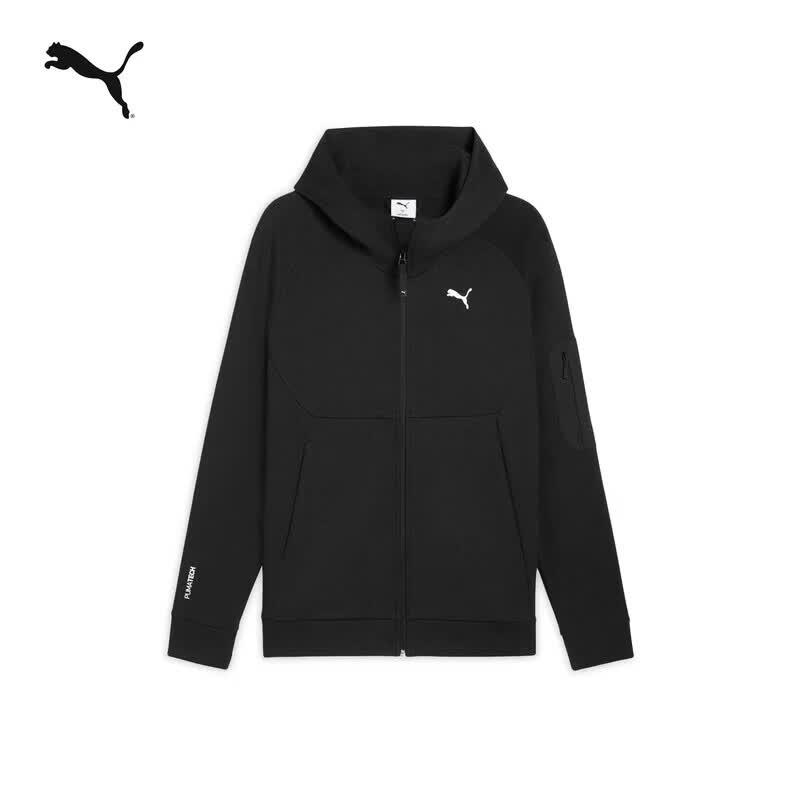 PUMA Men s Colorblock Full-Zip Hoodie 2XL